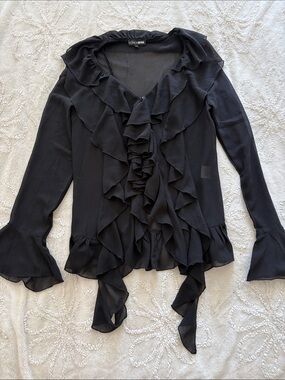 Sheer blouse